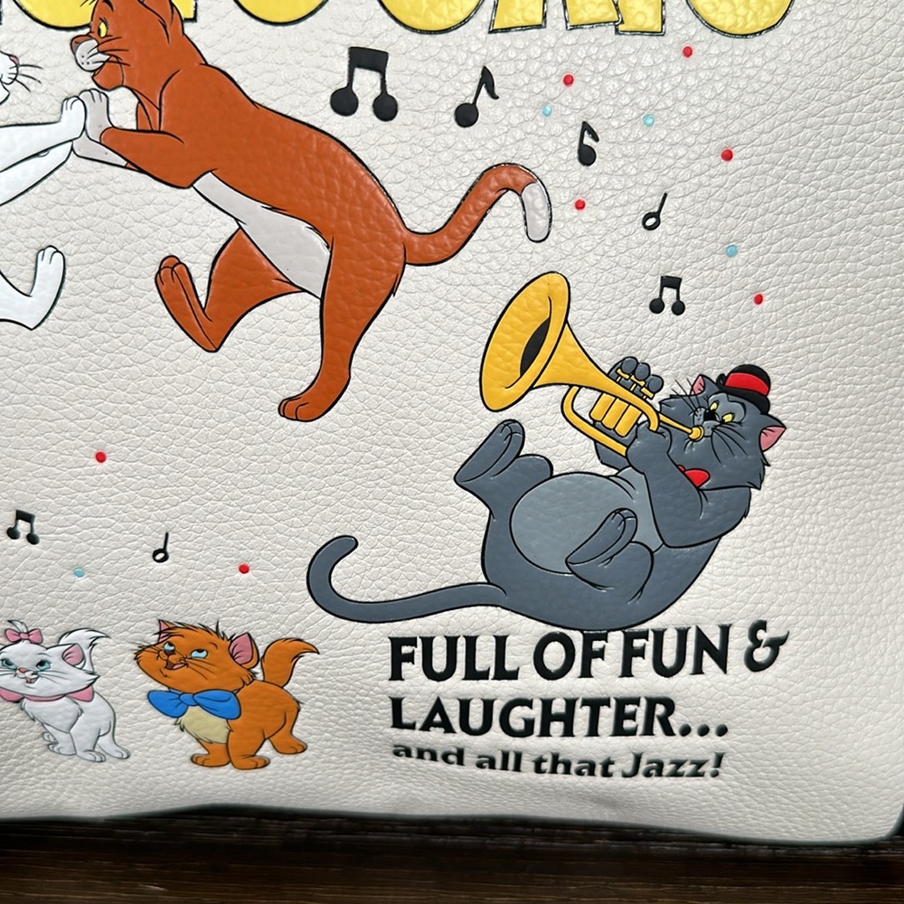 Kate Spade X Disney Aristocats LIMITED Ella North South Tote Bag! - Picture 5 of 12